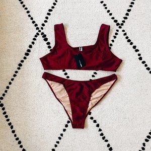 Bikini in Burgundy